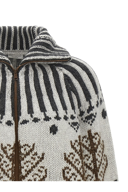 Multicolor 'Nordic Heritage' cardigan Multicolor