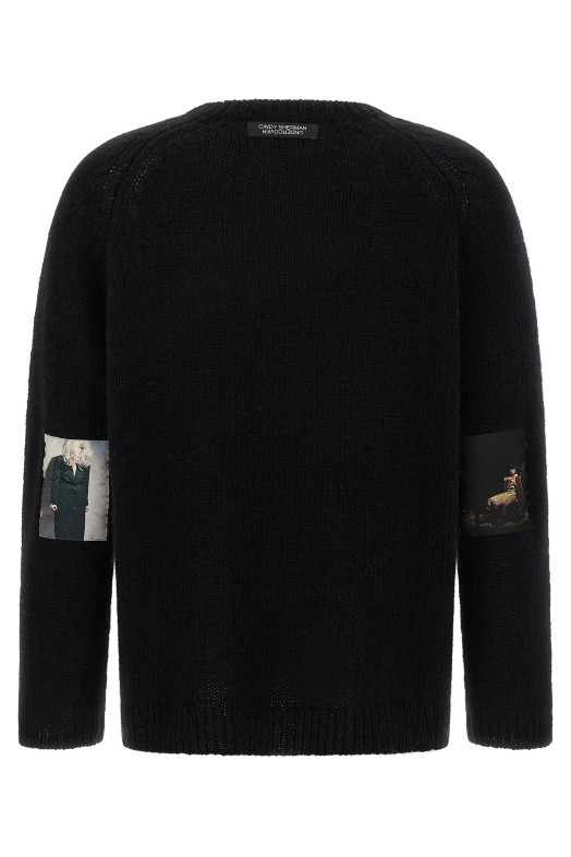 'UC2F4908' sweater featuring works by Cindy Sherman Black