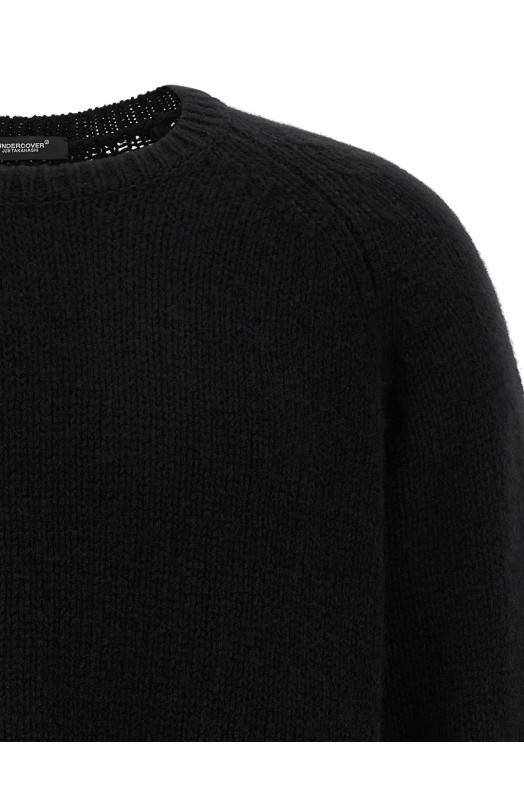 'UC2F4908' sweater featuring works by Cindy Sherman Black