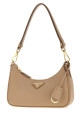 Beige leather mini Prada Re-Edition shoulder bag PRADA (1BC204VDOMNZV)