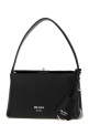 Black leather handbag Black PRADA (1BC3072ZVD)