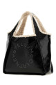 Black synthetic leather shopping bag Black STELLA McCARTNEY (513860WP0852)