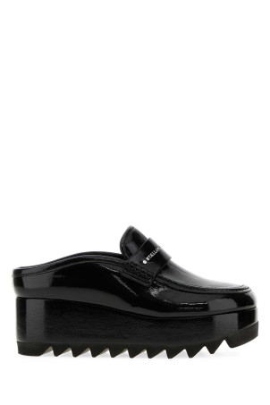 Черные тапочки Elyse с альтер-подкладкой, черные STELLA McCARTNEY (810782E00354)