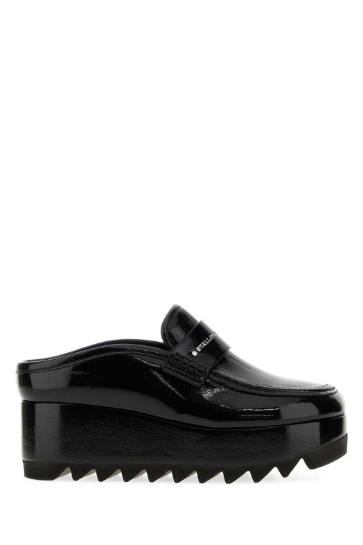 Черные тапочки Elyse с альтер-подкладкой, черные STELLA McCARTNEY (810782E00354)