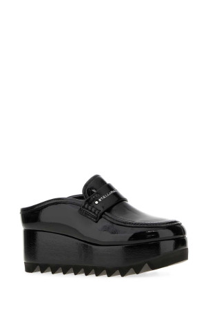 Черные тапочки Elyse с альтер-подкладкой, черные STELLA McCARTNEY (810782E00354)