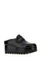 Черные тапочки Elyse с альтер-подкладкой, черные STELLA McCARTNEY (810782E00354)