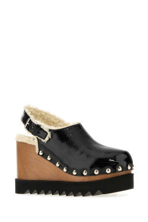 Черные туфли на танкетке Elyse от STELLA McCARTNEY (810784E00354)