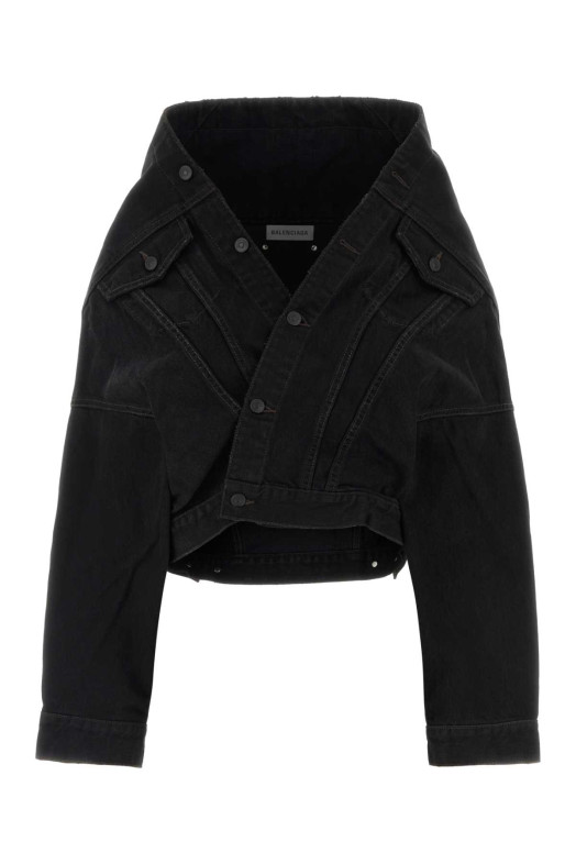 Black denim jacket BALENCIAGA (A0097LTBP47)