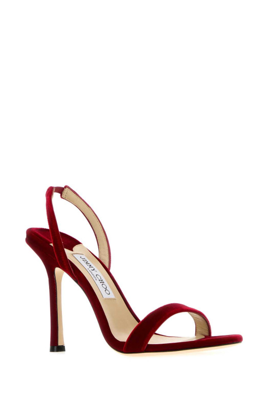 Сандалии «Red Velvet Jenn» от JIMMY CHOO (JENN100VEL)