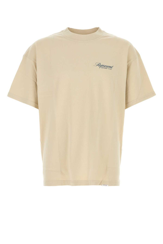 Футболка «Sand Cotton Represent Owners Club» с надписью «REPRESENT» (OCM41201)