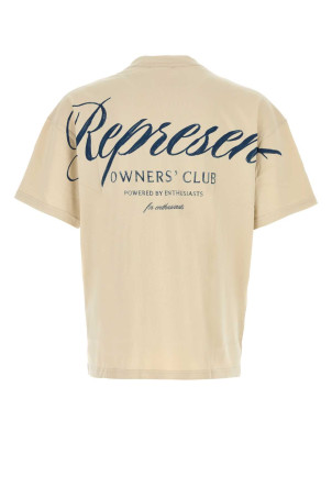Футболка «Sand Cotton Represent Owners Club» з написом «REPRESENT» (OCM41201)