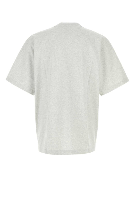 Светло-серая хлопковая футболка оверсайз ALEXANDER WANG (UCC3261905)