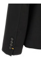 Black mohair kid blazer Black