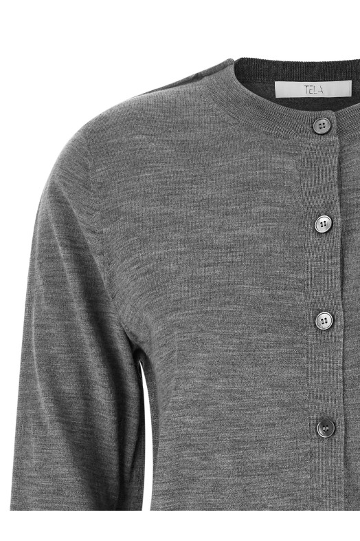 Grey 'Winny' cardigan Gray