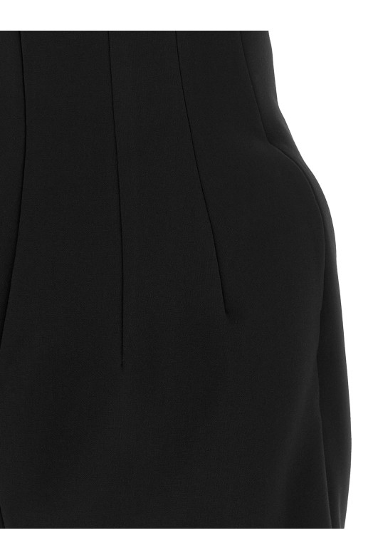 Crystal corset dress Black