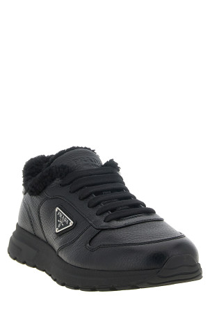Black 'Prada Prax' sneakers Black
