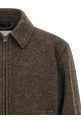 Шерстяной пиджак «Меланж» коричневого цвета UDJU6D126W2BROWN