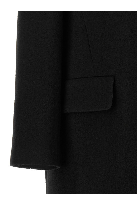 Black 'Gosford' coat Black