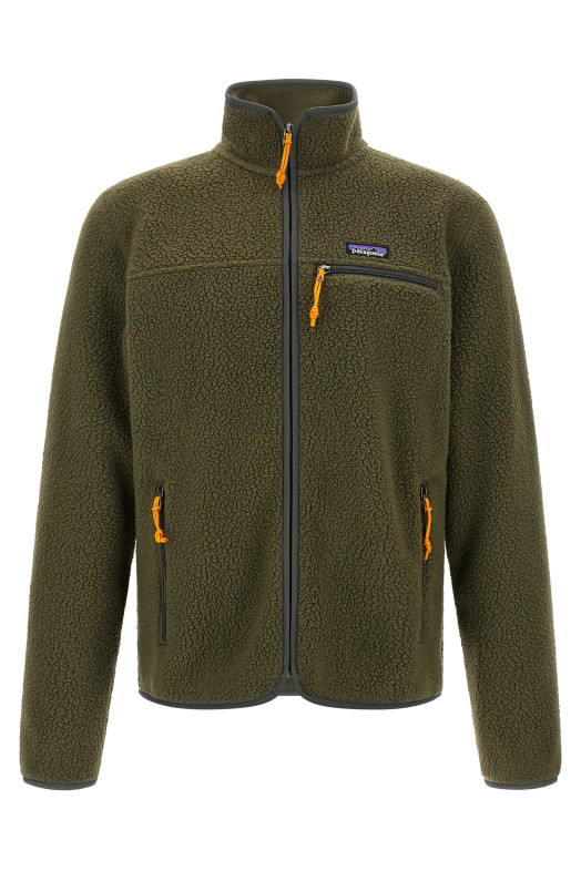 Green 'Retro' jacket Green