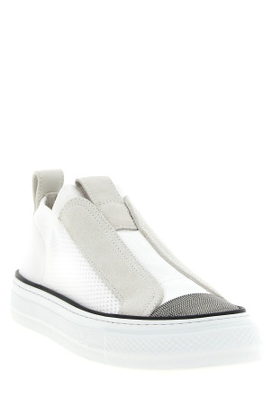 'Monile' slip-on sneakers White