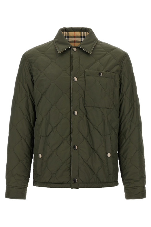 'Brighton' reversible overshirt Multicolor