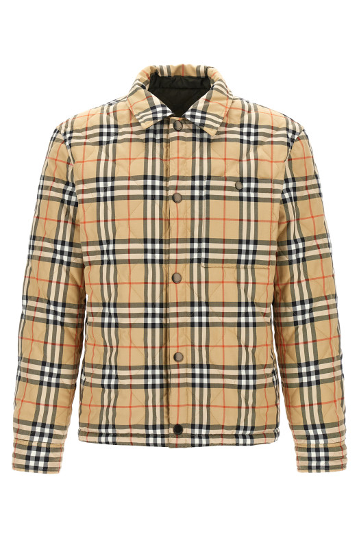 'Brighton' reversible overshirt Multicolor