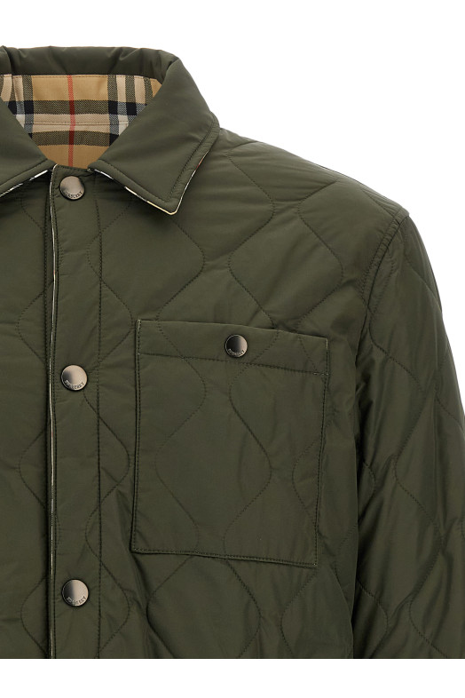 'Brighton' reversible overshirt Multicolor