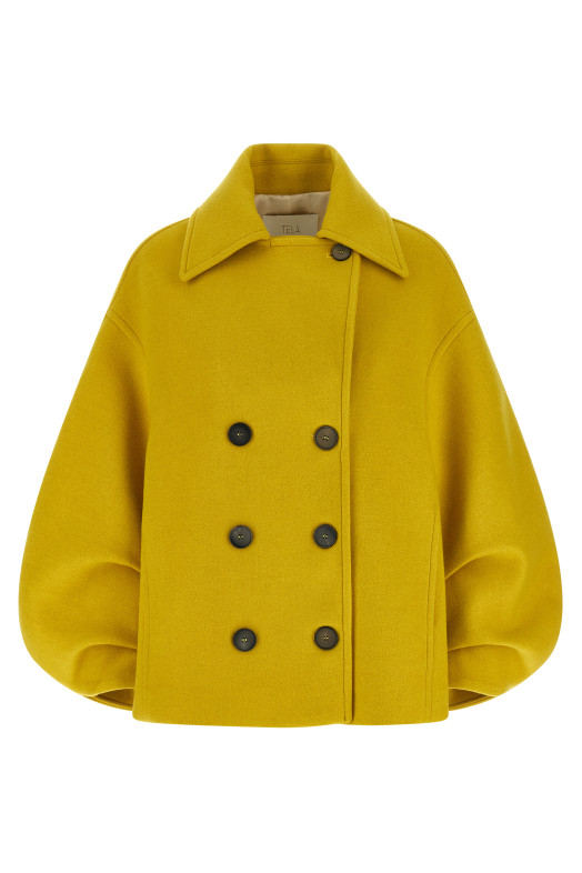 Yellow 'Seth' coat Yellow