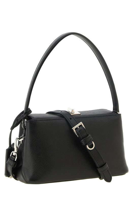 Черная сумочка «Prada Midi» Черная 1BC307VOOO2ZVDF0002