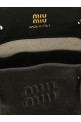 Black mini nappa leather crossbody bag Black