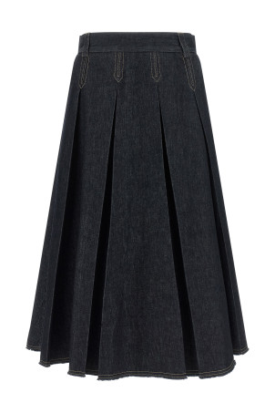 'Charlotte J' denim skirt Blue