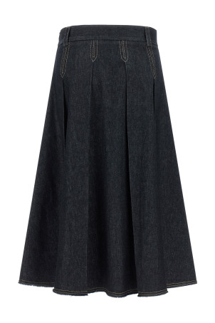 'Charlotte J' denim skirt Blue