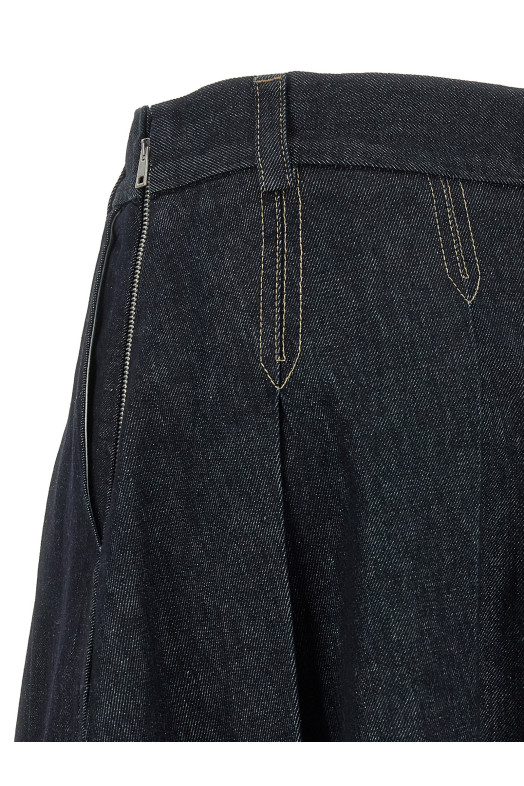 'Charlotte J' denim skirt Blue