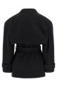 Black 'Le Caban Boléro' coat Black