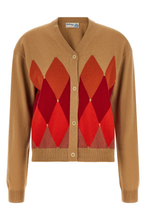 Beige 'Diamond' cardigan Beige