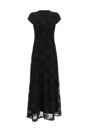 Чорна сукня «Flower Mesh Maxi» Чорна 116834100100