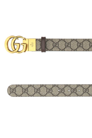 GG Supreme fabric GG Marmont reversible belt GUCCI (65941792TIC)