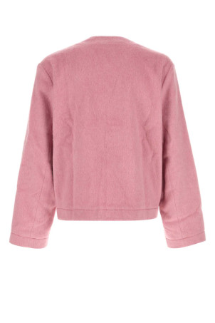 Pink alpaca blend Arlo cardigan Pink SEFR (ARLOCARDIGAN)