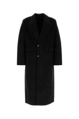 Black wool blend coat Black SEFR (CASHMERECOAT)