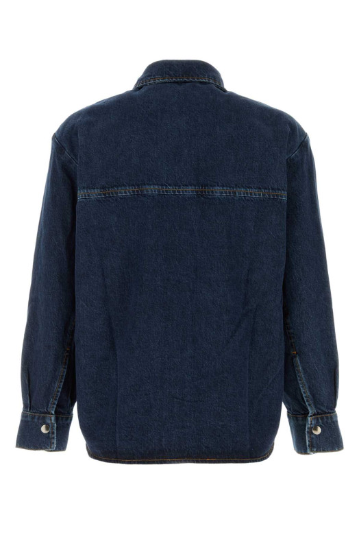 Джинсовая рубашка SEFR (DENIMSTAFFOVERSHIRT)