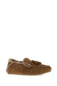 Brown suede Stel loafers BAZISZT (FO01788)