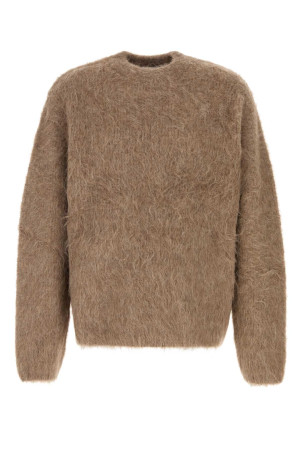 Brown stretch alpaca blend Haru sweater SEFR (HARUSWEATER)
