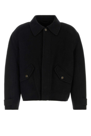 Black wool jacket Black SEFR (RELAXEDWOOLJACKET)