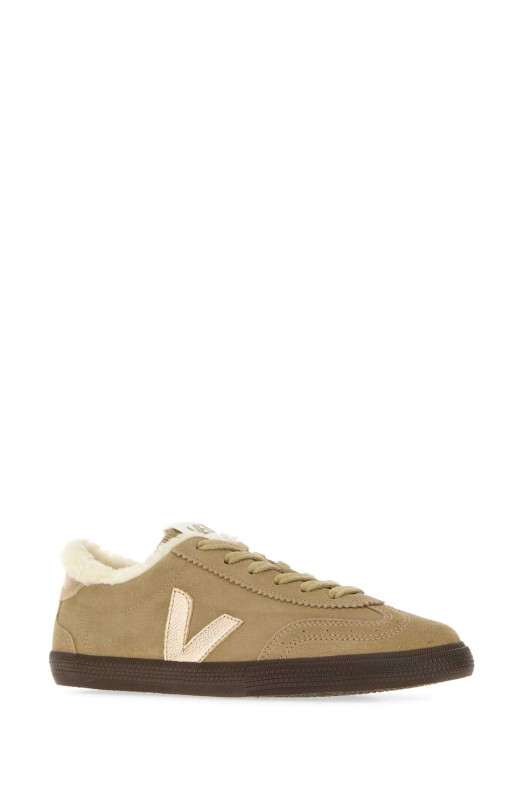 Beige suede Volley Winter sneakers VEJA (VU0321860)