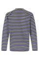 Logo patch stripes t-shirt Blue