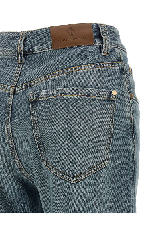 'Contemporary Loose' blue jeans Blue