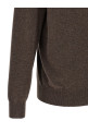 Brown half-zip sweater Brown