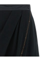 'Petrel' culotte bermuda shorts Black