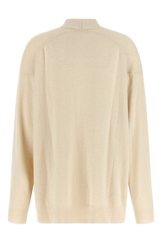 Beige ring neck sweater Beige