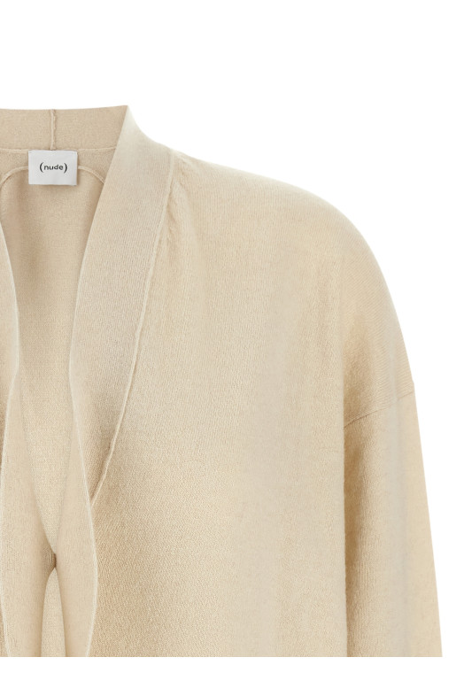 Beige ring neck sweater Beige